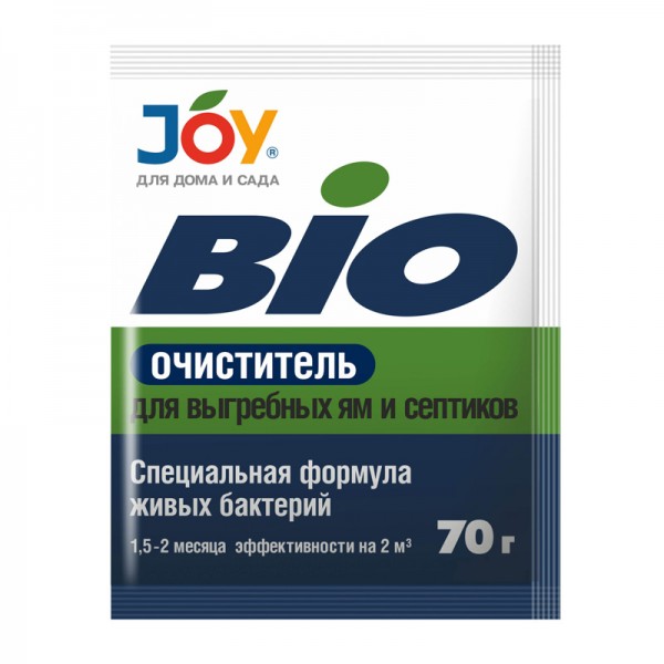 Биоочиститель для выгребных ям и септиков JOY 70 г