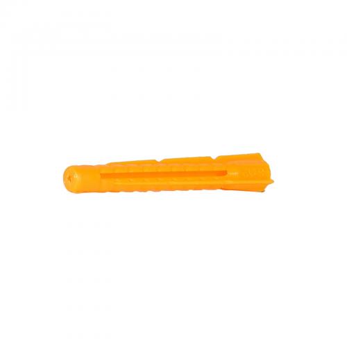Дюбель полипропиленовый 6х42 мм тип U потай, оранжевый  - 1