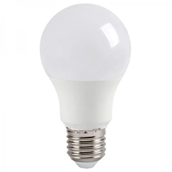 Лампа светодиодная ECO A60 стандарт 9Вт, холодный свет, E27 IEK